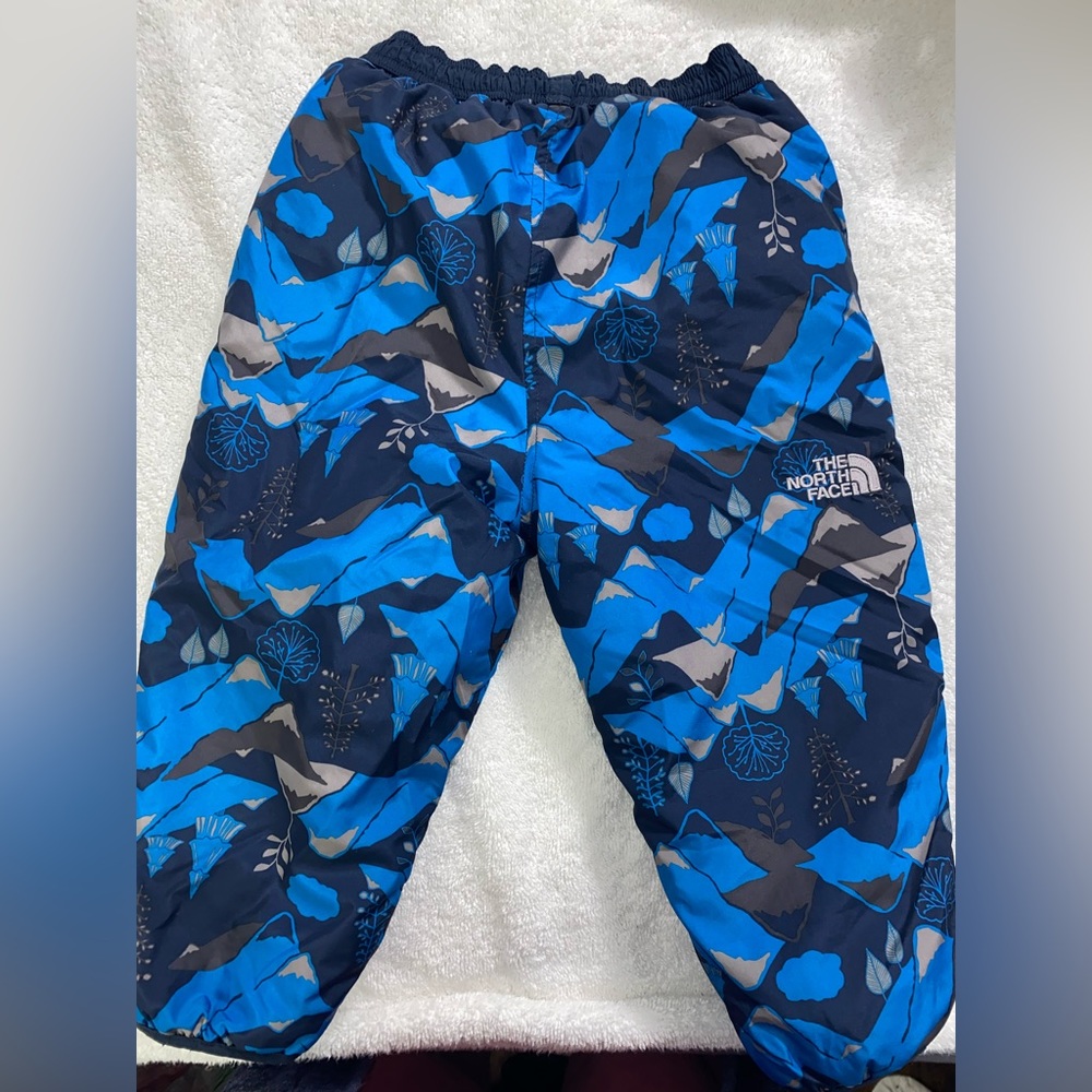 North Face baby insulated pants reversible 6-12 months